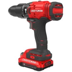 CRAFTSMAN 20-Volt Max 1/2-in Variable Speed Cordless Hammer Drill (2 Batteries Included And Charger Included) -CRAFTSMAN shop 1033801 14206830