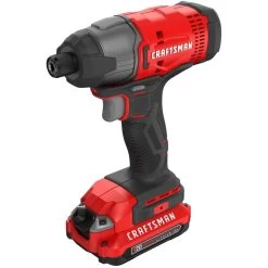 CRAFTSMAN 20-Volt Max Cordless Impact Driver (Charger And 2-Batteries Included) -CRAFTSMAN shop 1033803 14206632