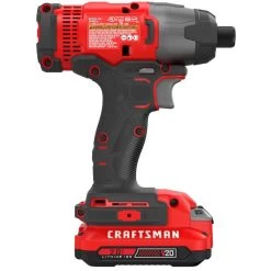 CRAFTSMAN 20-Volt Max Cordless Impact Driver (Charger And 2-Batteries Included) -CRAFTSMAN shop 1033803 14206633
