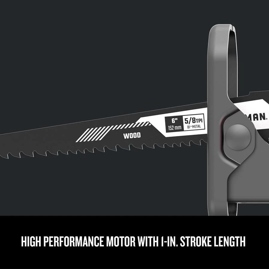 CRAFTSMAN 20-Volt MAX Variable Speed Cordless Reciprocating Saw (Tool Only) 7 CRAFTSMAN 20-Volt MAX Variable Speed Cordless Reciprocating Saw (Tool Only) - Image 7