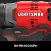 CRAFTSMAN 20-Volt Max Variable Speed Brushless Cordless Impact Driver (Charger And 1-Battery Included)