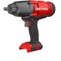 CRAFTSMAN 20-Volt MAX Lithium-Ion 1/2-in Cordless Impact Wrench (Tool Only) -CRAFTSMAN shop 1045298 12114609 001