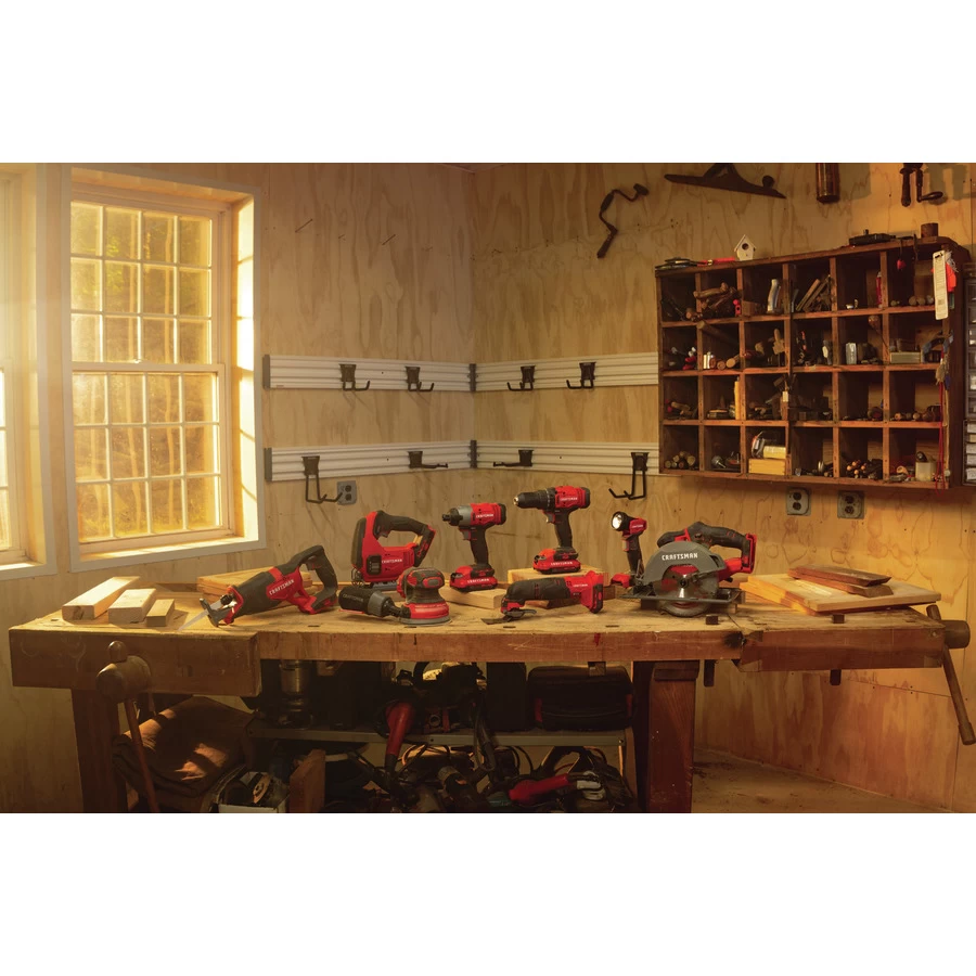 CRAFTSMAN 20-Volt Max 8-Tool Power Tool Combo Kit With Soft Case (2-Batteries Included And Charger Included) 1 CRAFTSMAN 20-Volt Max 8-Tool Power Tool Combo Kit With Soft Case (2-Batteries Included And Charger Included)