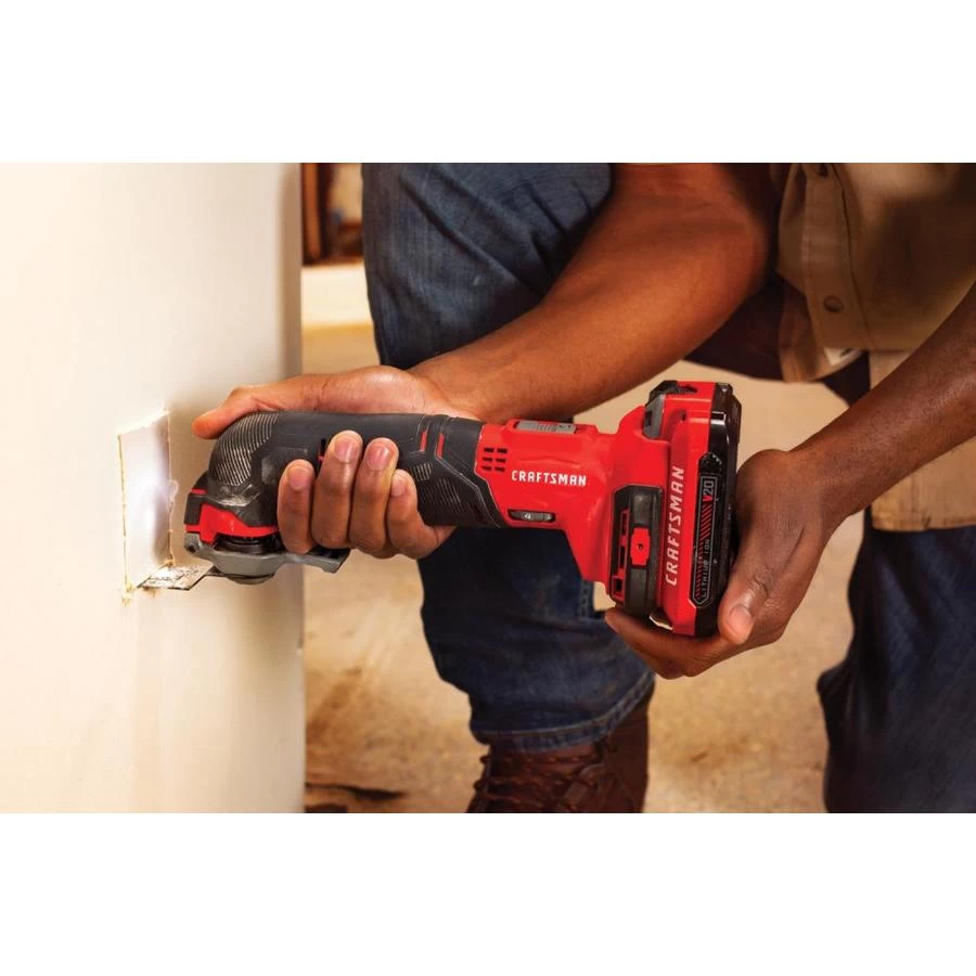 CRAFTSMAN 20-Volt MAX Lithium-Ion Cordless Oscillating Tool Kit 7 CRAFTSMAN 20-Volt MAX Lithium-Ion Cordless Oscillating Tool Kit - Image 7