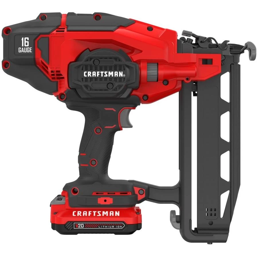 CRAFTSMAN 20 Max-Volt Finish Cordless Nailer With Battery 3 CRAFTSMAN 20 Max-Volt Finish Cordless Nailer With Battery - Image 3