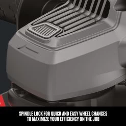 CRAFTSMAN 4.5-in 6-Amp Corded Small Angle Grinder (CMEG100) -CRAFTSMAN shop 1046150 15516316