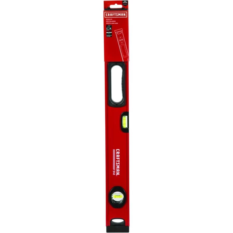 CRAFTSMAN 24.0 Box Beam Level Standard Level 1 CRAFTSMAN 24.0 Box Beam Level Standard Level