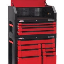 CRAFTSMAN 41" W X 26.5" H - 4 Drawer Steel Tool Chest (Red) -CRAFTSMAN shop 1048616 10062757