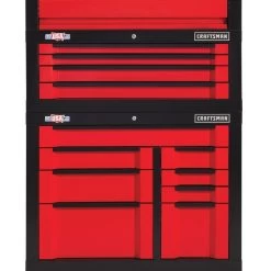 CRAFTSMAN 41" W X 26.5" H - 4 Drawer Steel Tool Chest (Red)