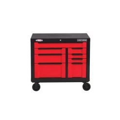CRAFTSMAN 41" W X 37" H - 8 Drawer Steel Tool Cabinet (Red) -CRAFTSMAN shop 1048617 09645353 001