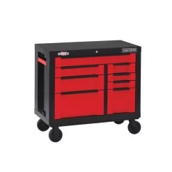 CRAFTSMAN 41" W X 37" H - 8 Drawer Steel Tool Cabinet (Red) -CRAFTSMAN shop 1048617 10062736