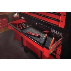 CRAFTSMAN 41" W X 37" H - 8 Drawer Steel Tool Cabinet (Red) -CRAFTSMAN shop 1048617 10062738