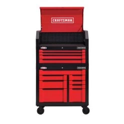 CRAFTSMAN 41" W X 37" H - 8 Drawer Steel Tool Cabinet (Red) -CRAFTSMAN shop 1048617 10062742