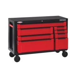 CRAFTSMAN 54-in W X 37-in H Red 8-Drawer Steel Tool Cabinet -CRAFTSMAN shop 1048619 10062719