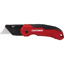 CRAFTSMAN 3/4-in 1-Blade Folding Utility Knife With On Tool Blade Storage