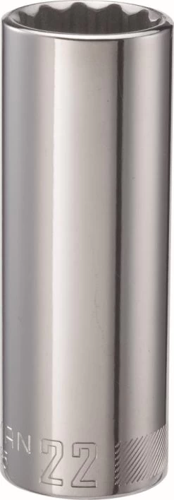 CRAFTSMAN Metric 1/2-in Drive 12-point 22mm Shallow Socket