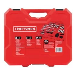CRAFTSMAN 83-Piece Standard (SAE) And Metric Mechanic's Tool Set -CRAFTSMAN shop 1049232 40940201