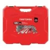 CRAFTSMAN 105-Piece Standard (SAE) And Metric Mechanic's Tool Set With Hard