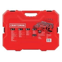 Craftsman Mechanic Tool Set - 3 Drives - 135 Pieces