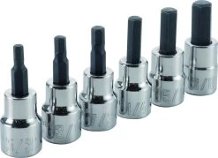 CRAFTSMAN 6-PC Hex Bit Socket Sae -CRAFTSMAN shop 1049261 001