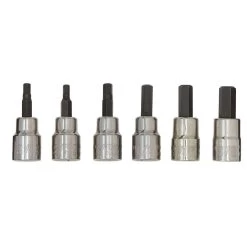 CRAFTSMAN 6-PC Hex Bit Socket Sae -CRAFTSMAN shop 1049261 14207202