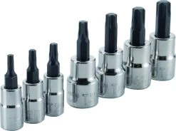 Craftsman Torx Bit Socket Set - 1/4" And 3/8" - 7 Pieces -CRAFTSMAN shop 1049263 001