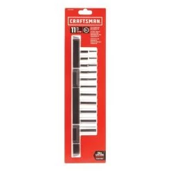 CRAFTSMAN 11 Pc. 1/4 In. DR Deep SAE 6PT
