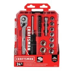 CRAFTSMAN 24 Pc. 3/8 In. DR Nano MM -CRAFTSMAN shop 1049384 11684838