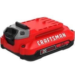 CRAFTSMAN 20 Max-Volt Lithium Power Tool Battery 15 CRAFTSMAN 20 Max-Volt Lithium Power Tool Battery -CRAFTSMAN shop 1056451 14207043