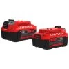 CRAFTSMAN 20-Volt MAX 4Ah Lithium-Ion Battery (2-Pack)
