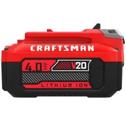 CRAFTSMAN 20-Volt MAX 4Ah Lithium-Ion Battery (2-Pack) -CRAFTSMAN shop 1056454 12115683