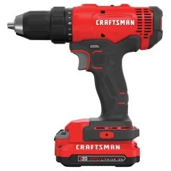 CRAFTSMAN 20-Volt Max 1/2-in Variable Speed Cordless Drill (2 -Batteries Included And Charger Included) -CRAFTSMAN shop 1056456 14265483