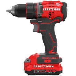CRAFTSMAN 20-Volt Max 1/2-in Variable Speed Brushless Cordless Drill (2 -Batteries Included And Charger Included) -CRAFTSMAN shop 1056458 14206820