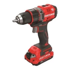 CRAFTSMAN 20-Volt Max 1/2-in Variable Speed Brushless Cordless Drill (2 -Batteries Included And Charger Included) -CRAFTSMAN shop 1056458 14206821