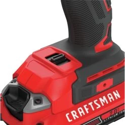 CRAFTSMAN 20-Volt Max Variable Speed Brushless Cordless Impact Driver (Charger And 2-Batteries Included) -CRAFTSMAN shop 1056462 14206547