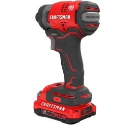 CRAFTSMAN 20-Volt Max Variable Speed Brushless Cordless Impact Driver (Charger And 2-Batteries Included) -CRAFTSMAN shop 1056462 14206552