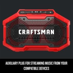 CRAFTSMAN 20-Volt MAX Bluetooth Speaker (CMCR001B)