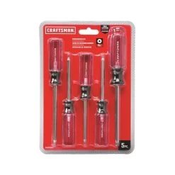 CRAFTSMAN Varied TX Point Sizes Including TX10, TX15, TX20, TX25 And TX30-in Variety Pack Screwdriver