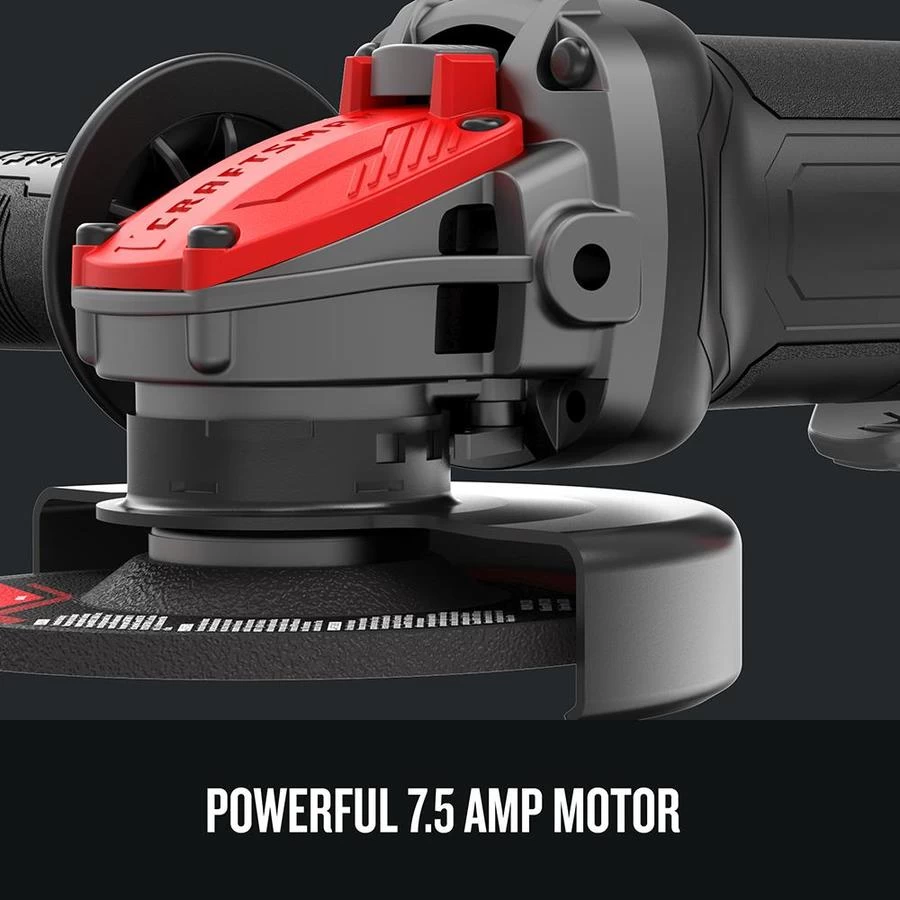 CRAFTSMAN 4.5-in 7.5-Amp Corded Small Angle Grinder (CMEG200) 9 CRAFTSMAN 4.5-in 7.5-Amp Corded Small Angle Grinder (CMEG200) - Image 9