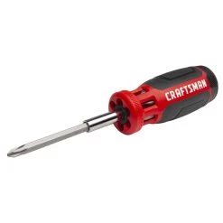 CRAFTSMAN Multi-Bit Push And Pick Screwdriver -CRAFTSMAN shop 1061263 14207204