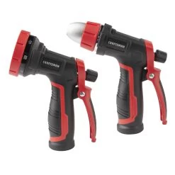 Craftsman Set Of 2 Watering Guns - Zinc/ABS - Red/Black