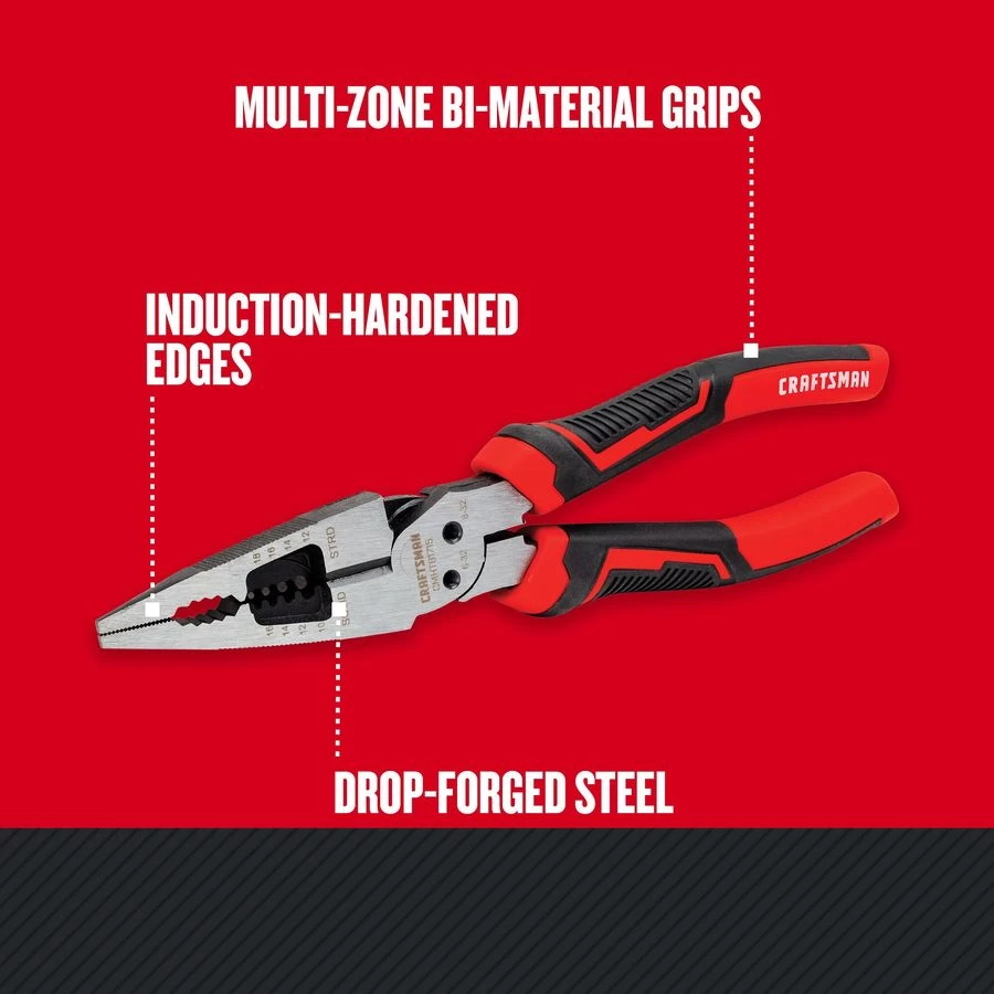 CRAFTSMAN 8-in Electrical LN Pliers 2 CRAFTSMAN 8-in Electrical LN Pliers - Image 2