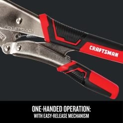 CRAFTSMAN 10-in Straight Jaw Locking Pliers -CRAFTSMAN shop 1071671 14207288