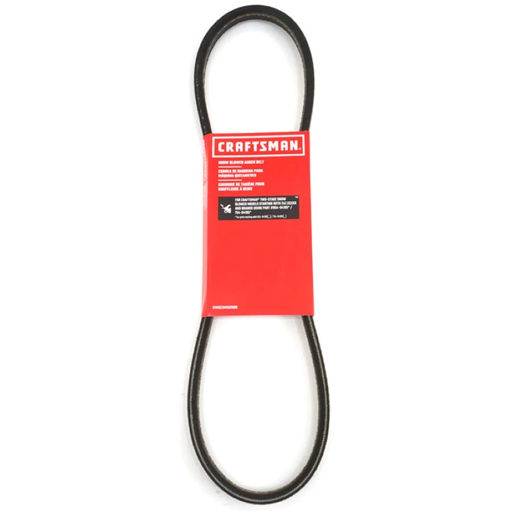 CRAFTSMAN AUGER BELT 1 CRAFTSMAN AUGER BELT