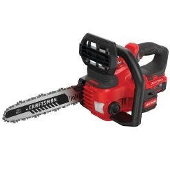 Craftsman V20 Compact Cordless Chainsaw 20 V 4 A 12-in - Red -CRAFTSMAN shop 1130010 15160734
