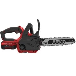 Craftsman V20 Compact Cordless Chainsaw 20 V 4 A 12-in - Red -CRAFTSMAN shop 1130010 15160735