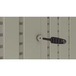 Craftsman Resin Shed - Grey/Brown - 7-ft W X 7-ft L - 46.7-sq. Ft. -CRAFTSMAN shop 1142408 44607987