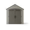 Craftsman Resin Shed - Grey/Brown - 7-ft W X 7-ft L - 46.7-sq. Ft.