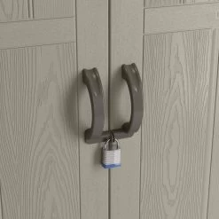 Craftsman Vertical Grey Resin Shed - 6-ft H X 5-ft W - 9.59-sq Ft 14 Craftsman Vertical Grey Resin Shed - 6-ft H X 5-ft W - 9.59-sq Ft -CRAFTSMAN shop 1142411 44611528