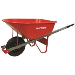 CRAFTSMAN 6-cu Ft Wheelbarrow